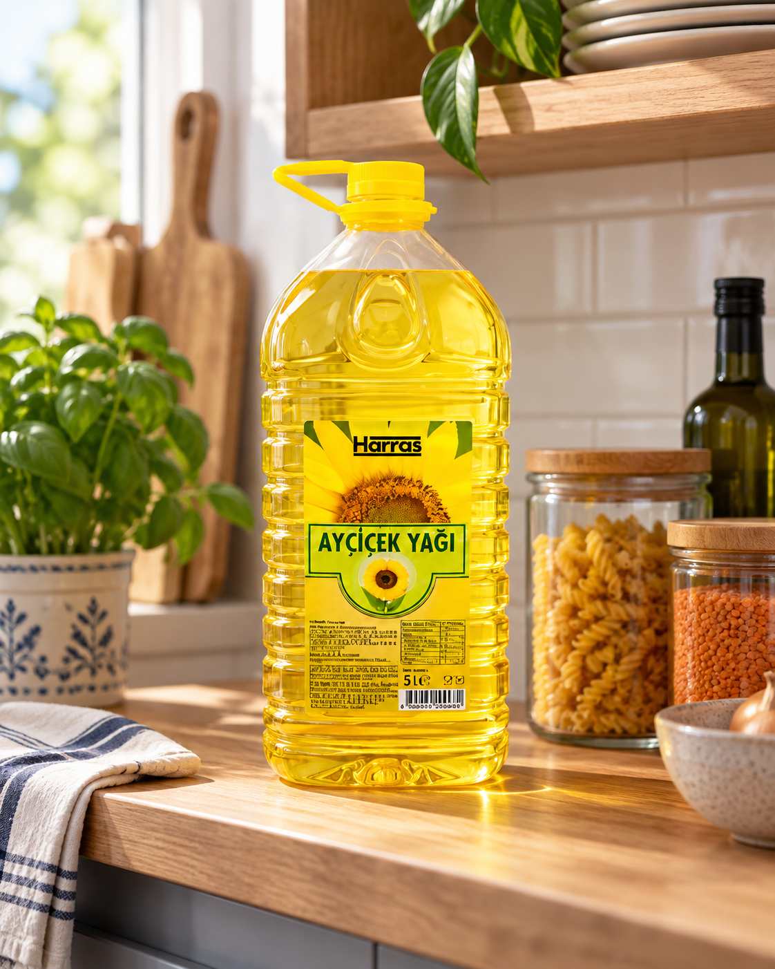 HARRAS AYÇİÇEK YAĞI PET 5LT