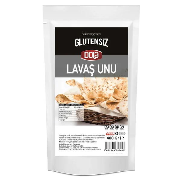DOLA GLUTENSİZ LAVAŞ UNU