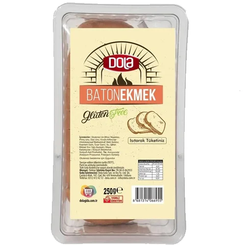 DOLA GLUTENSİZ BATON -DİLİMLİ EKMEK 250 G